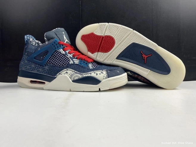 Kicked Out Shoe Store 4 Retro CW0898-400 SE Sashiko Air Jordan 0705